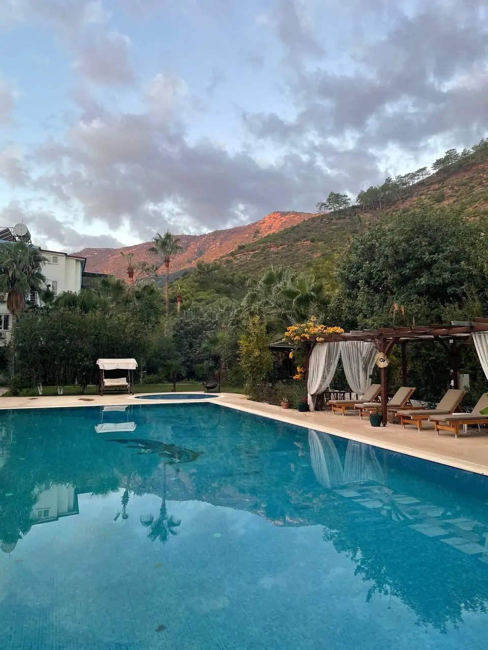 Отдых после трека